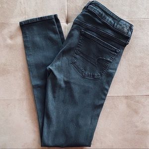 American Eagle Black Jeggings